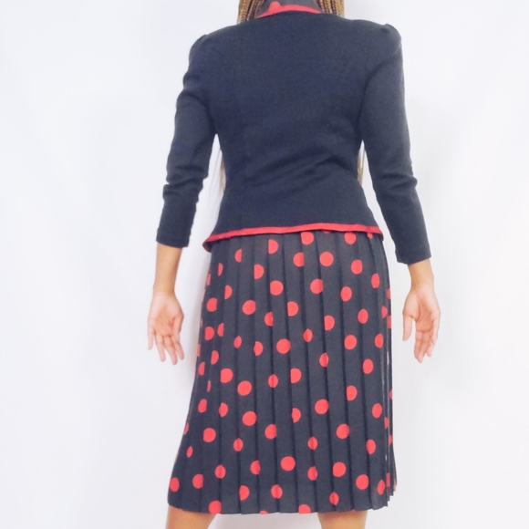 Polka Dot Skirt Set - Picture 3 of 10